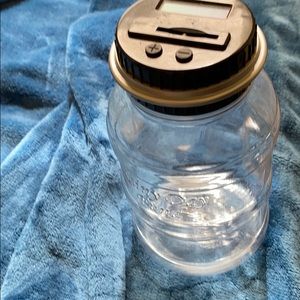 coin counting jar